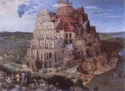 BRUEGHEL, Pieter the Younger The Tower of Babel oil painting on canvas